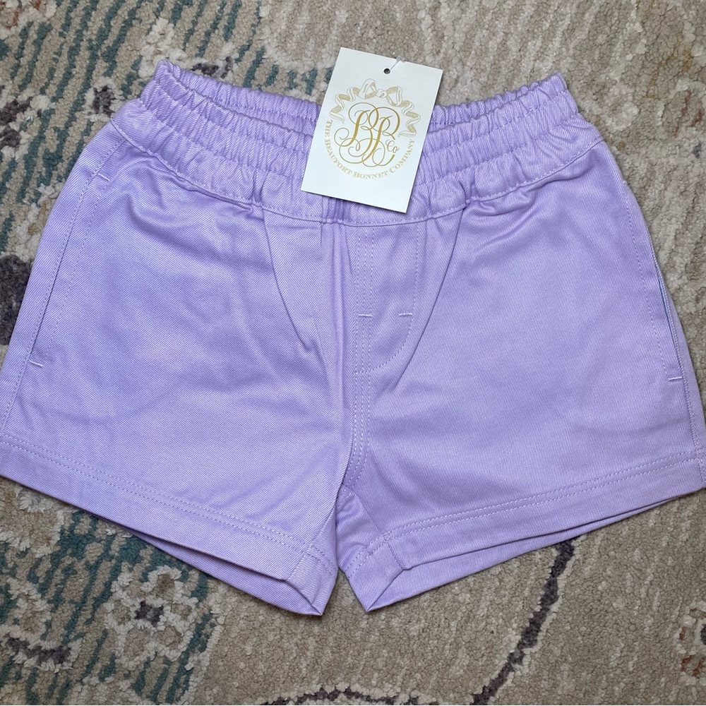 NWT TBBC lavender Sheffield shorts, 2T